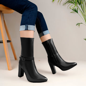 Women's Ankle Length Boots – Elegant Style with Everyday Comfort