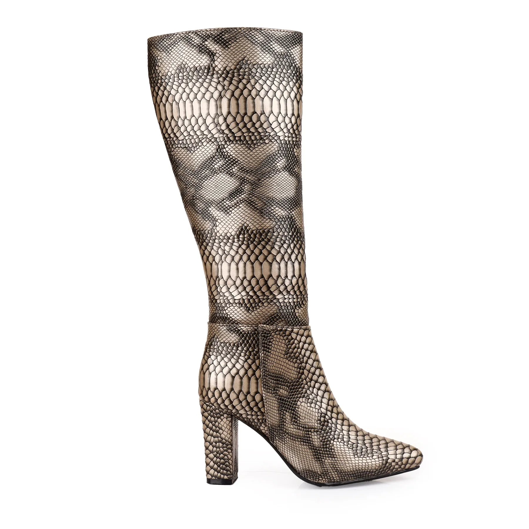 Marco Bellorri Gloss Snake Boots