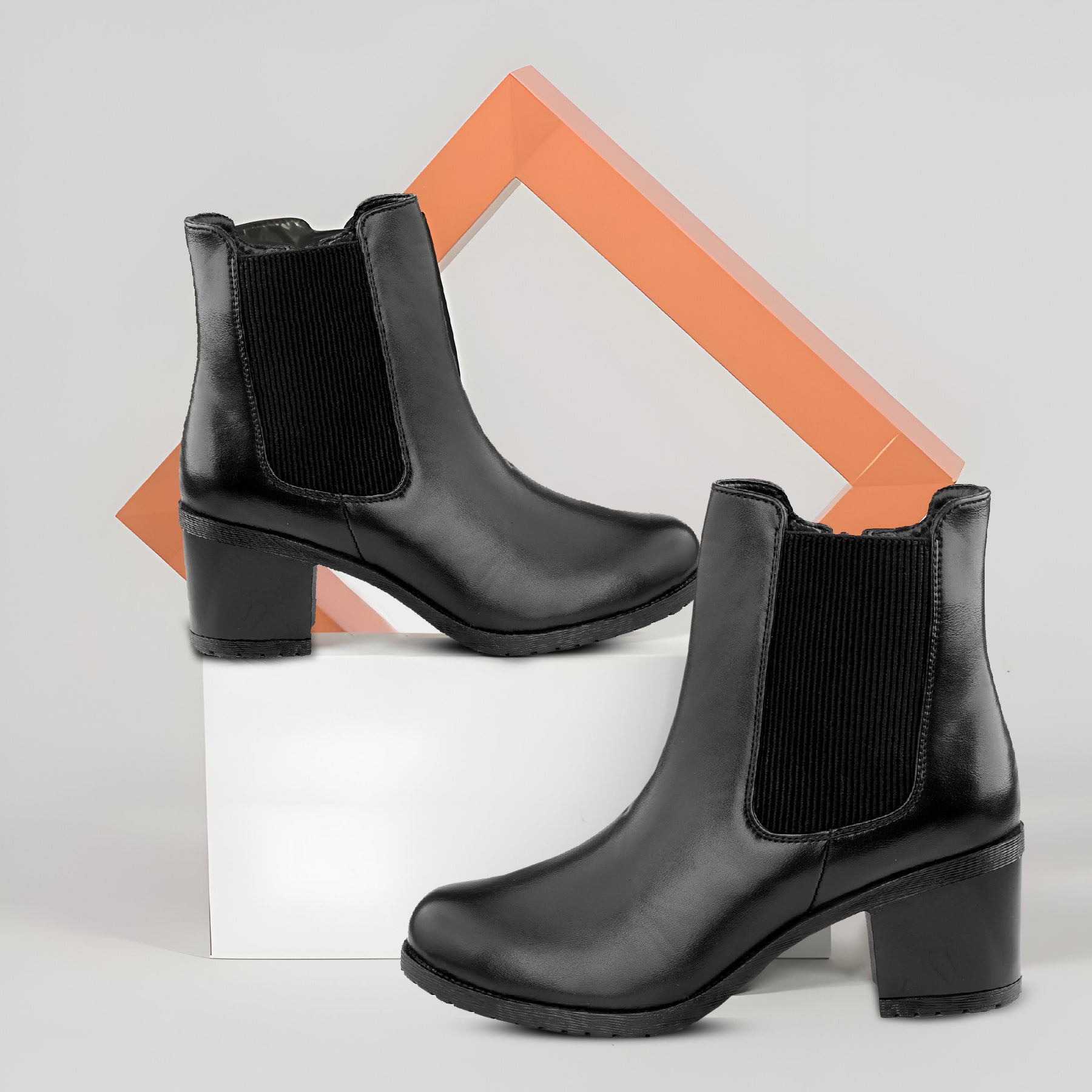 Women Ankle Boots with Heels