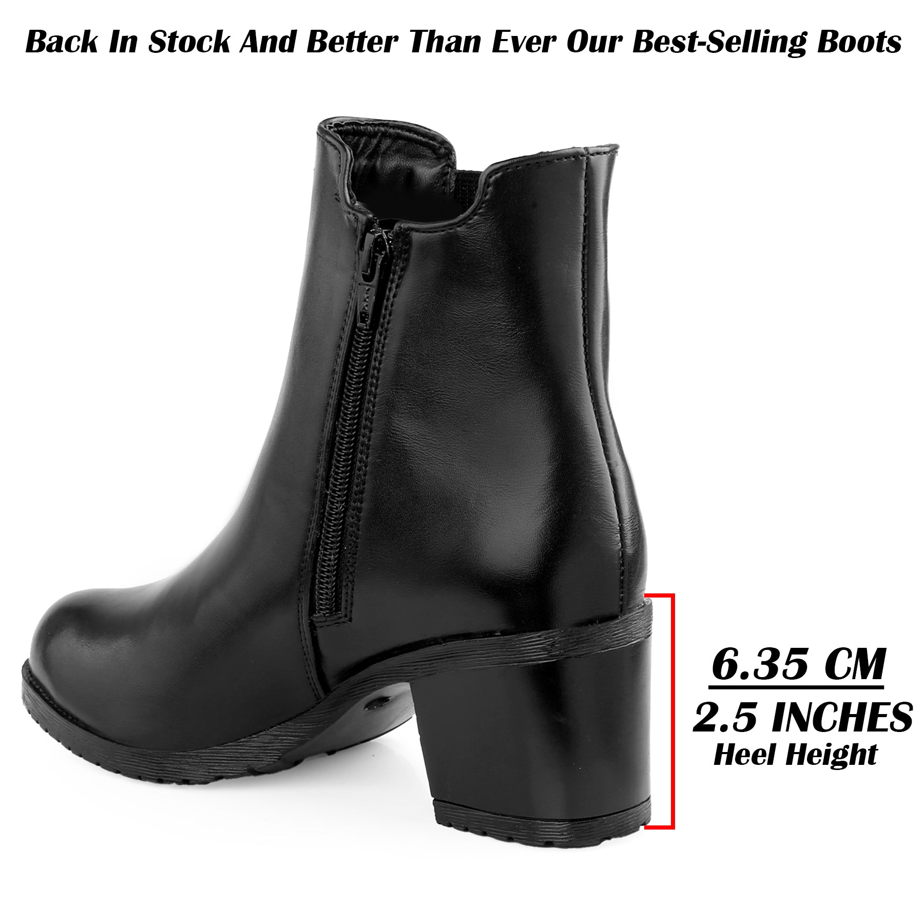 Women Ankle Boots with Heels