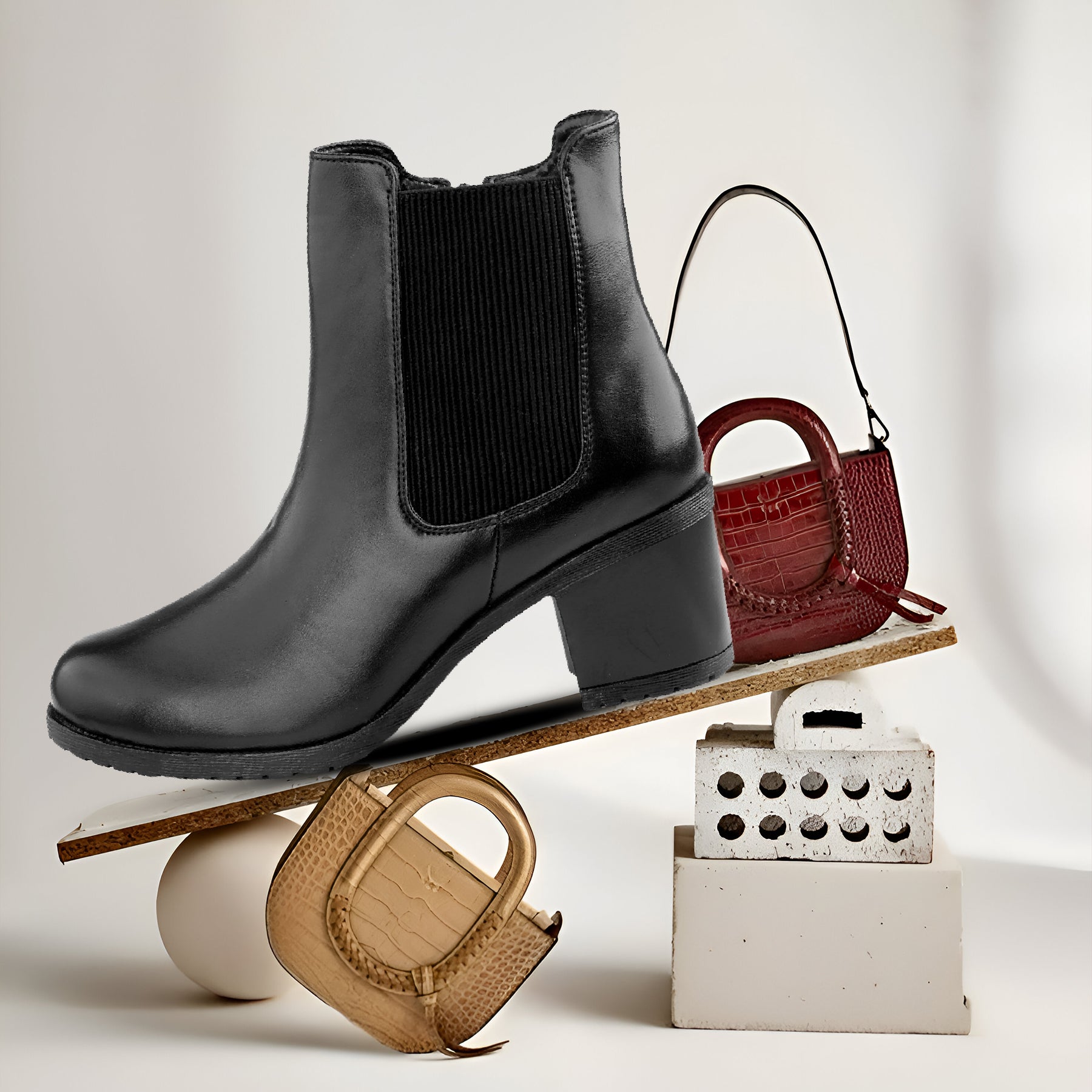 Women Ankle Boots with Heels