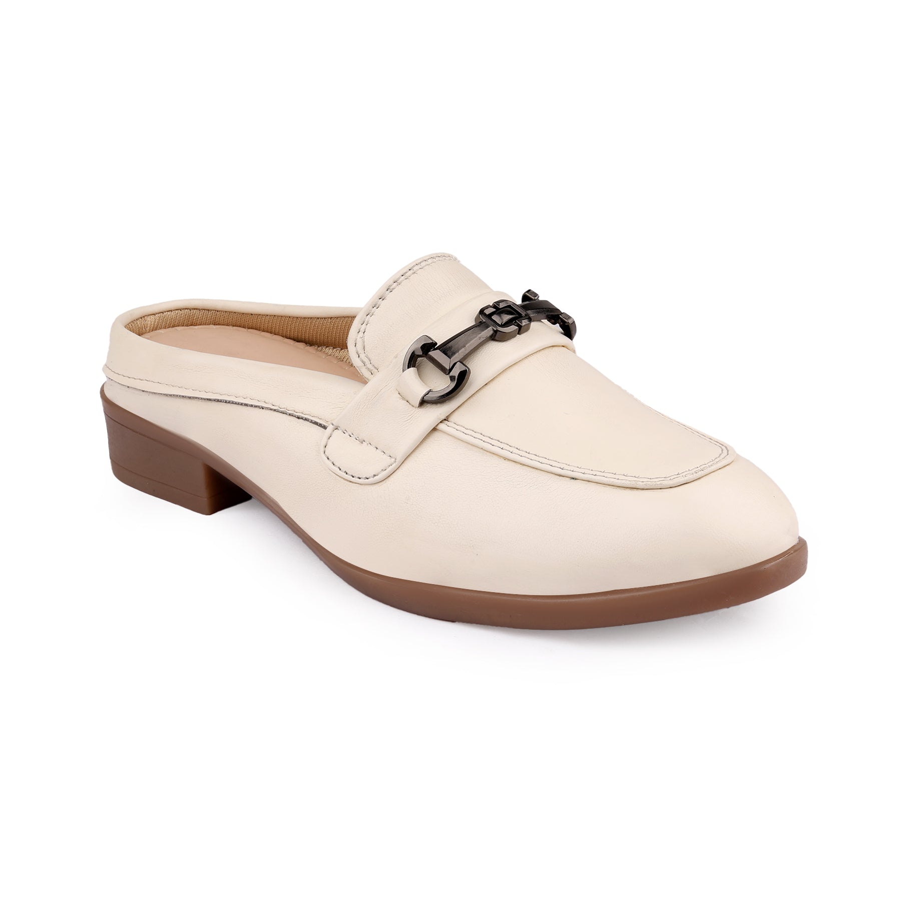 Marco Bellorri Luxury Slip-On Mule Loafers with Elegant Horsebit Accent