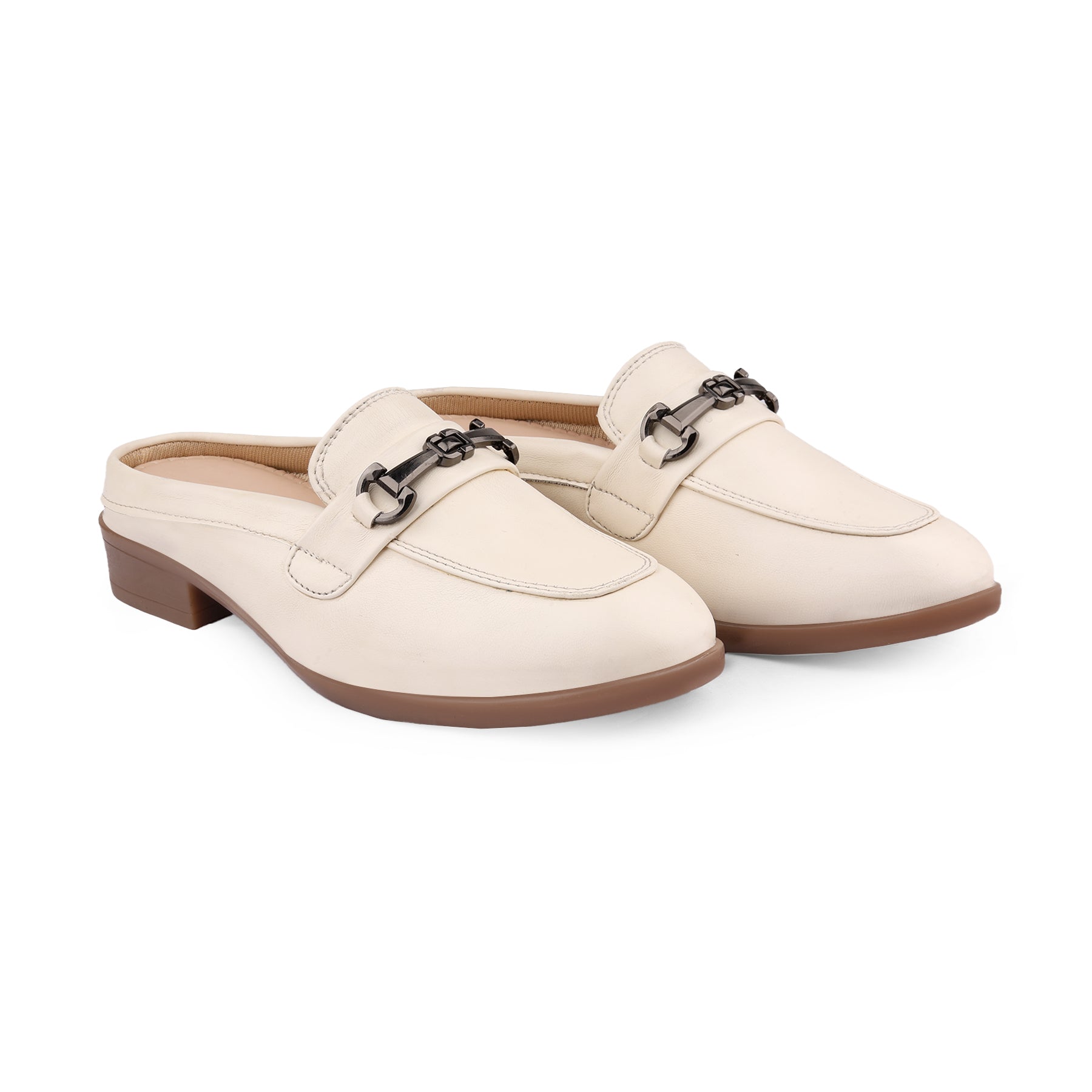 Marco Bellorri Luxury Slip-On Mule Loafers with Elegant Horsebit Accent