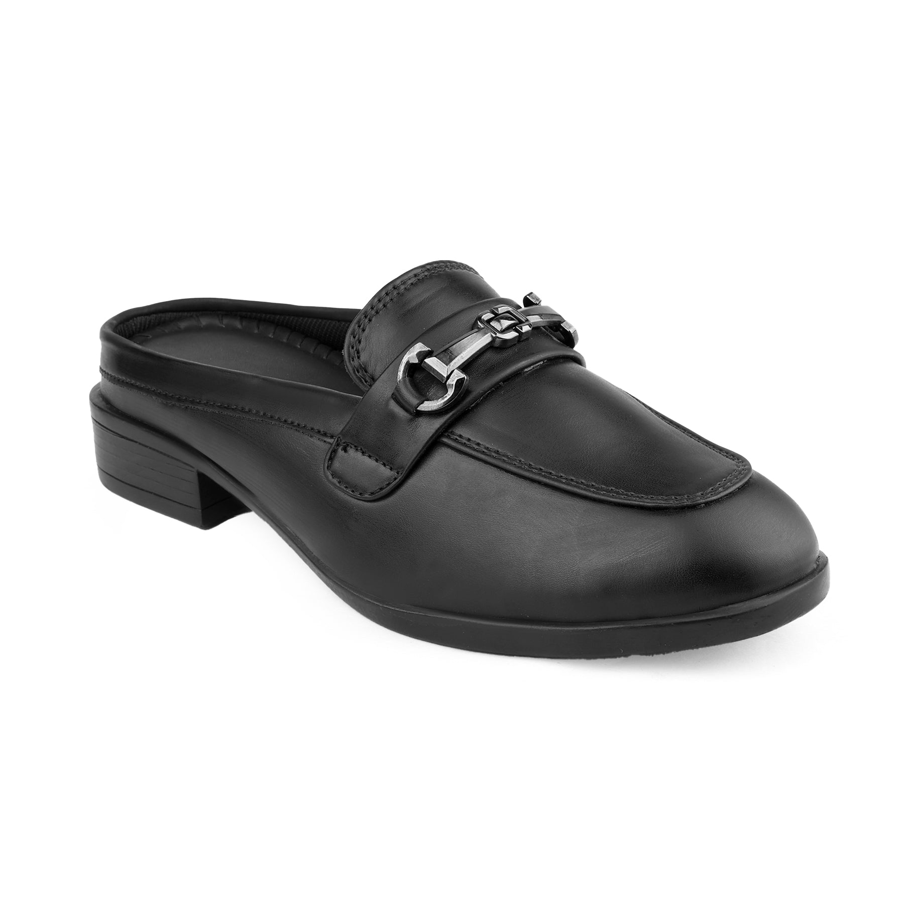 Marco Bellorri Luxury Slip-On Mule Loafers with Elegant Horsebit Accent