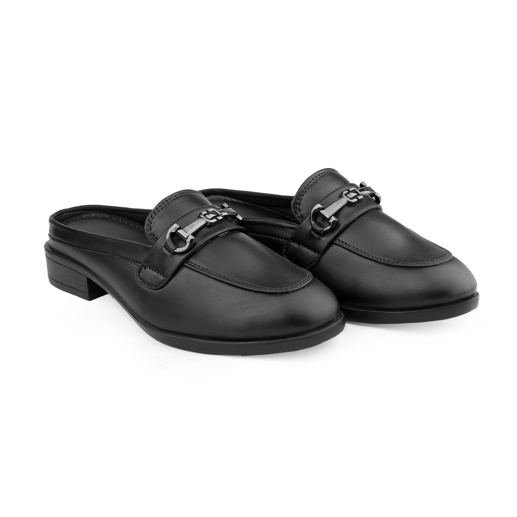 Marco Bellorri Luxury Slip-On Mule Loafers with Elegant Horsebit Accent