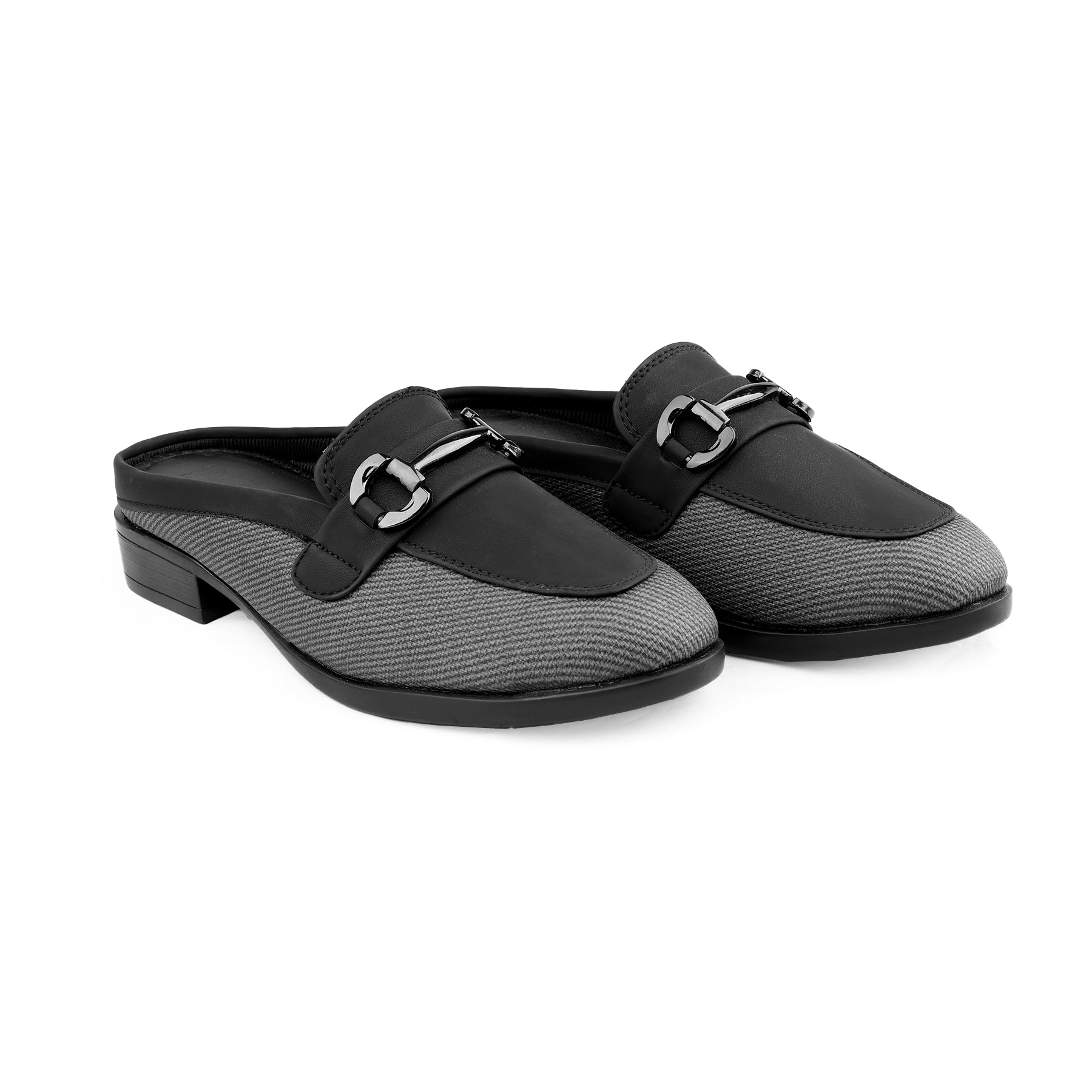 Marco Bellorri Premium Woven Mule Loafers with Sophisticated Slip On Design
