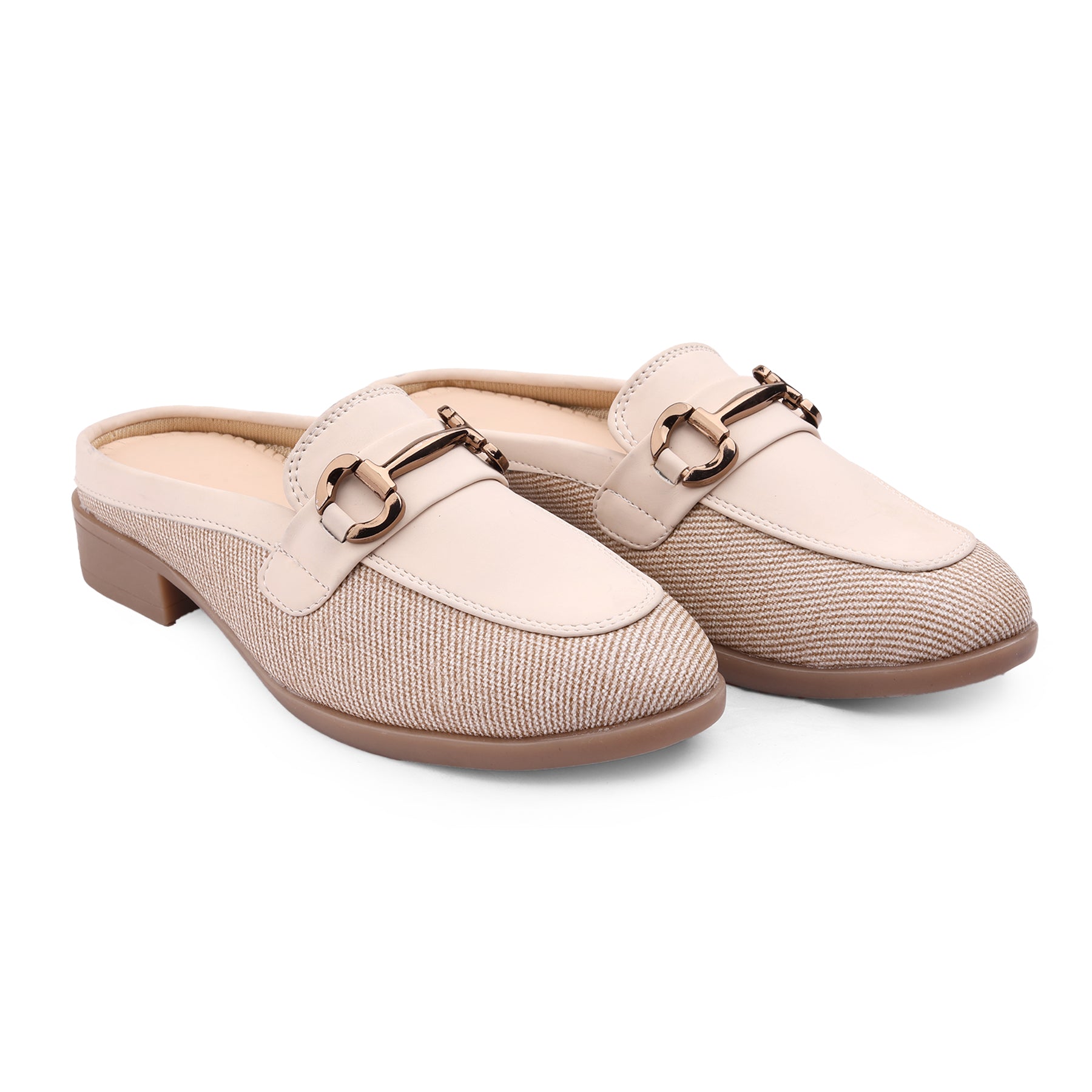 Marco Bellorri Premium Woven Mule Loafers with Sophisticated Slip On Design