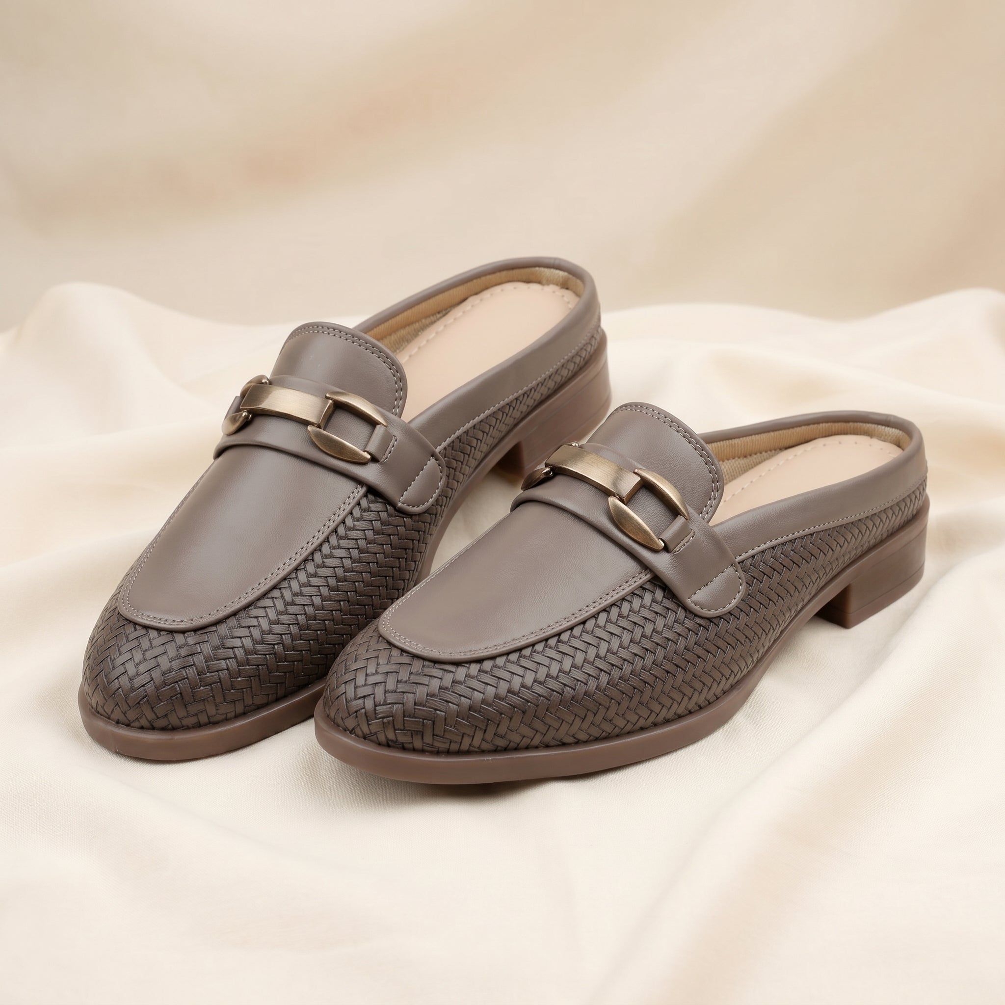 Marco Bellorri Elegant Black Slip On Mule Loafers for Women