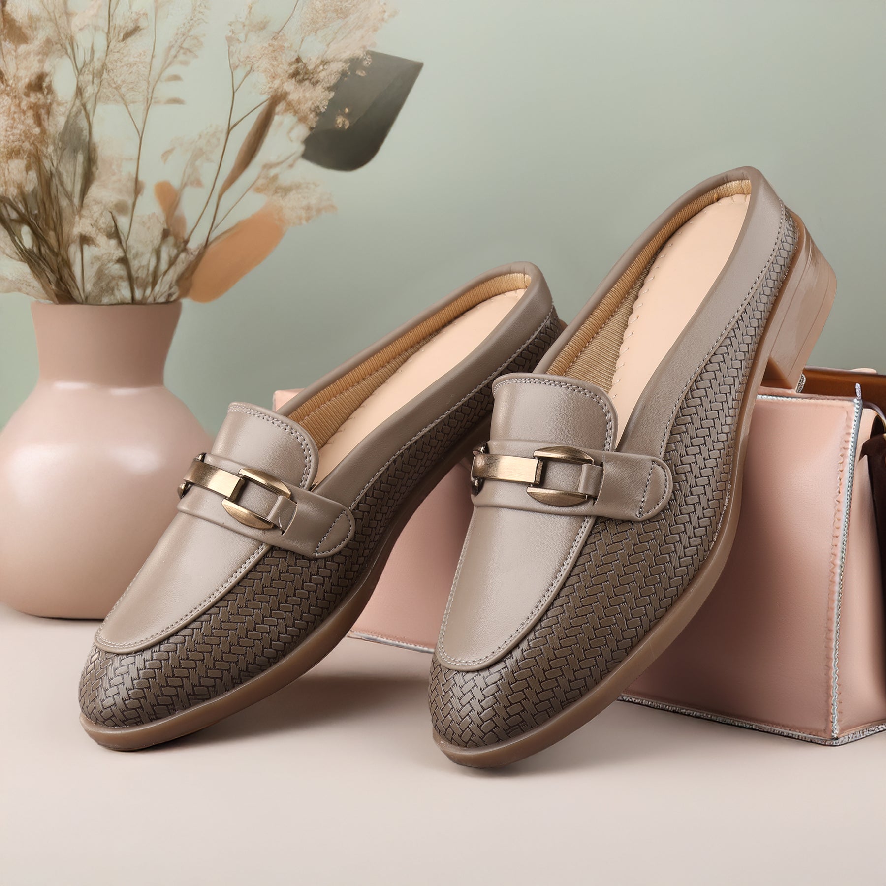 Marco Bellorri Elegant Black Slip On Mule Loafers for Women