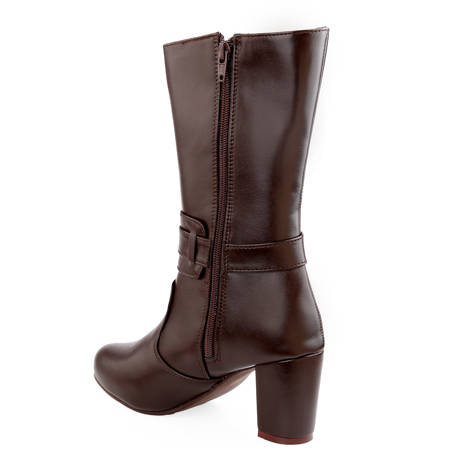 Women Stylish Buckle Long Boots