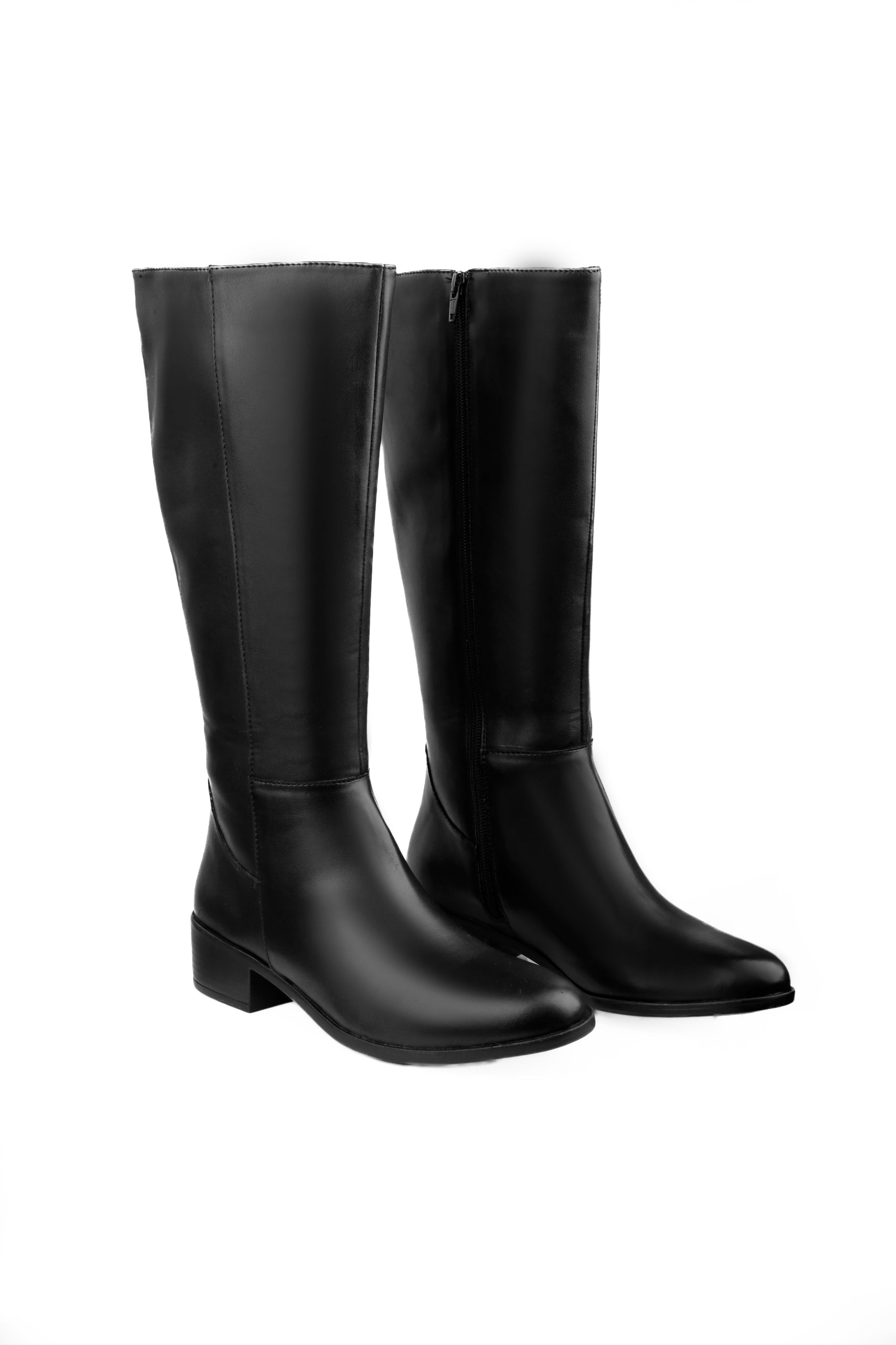 Ultra Fashionable High Knee Zipper Long Boots For Women