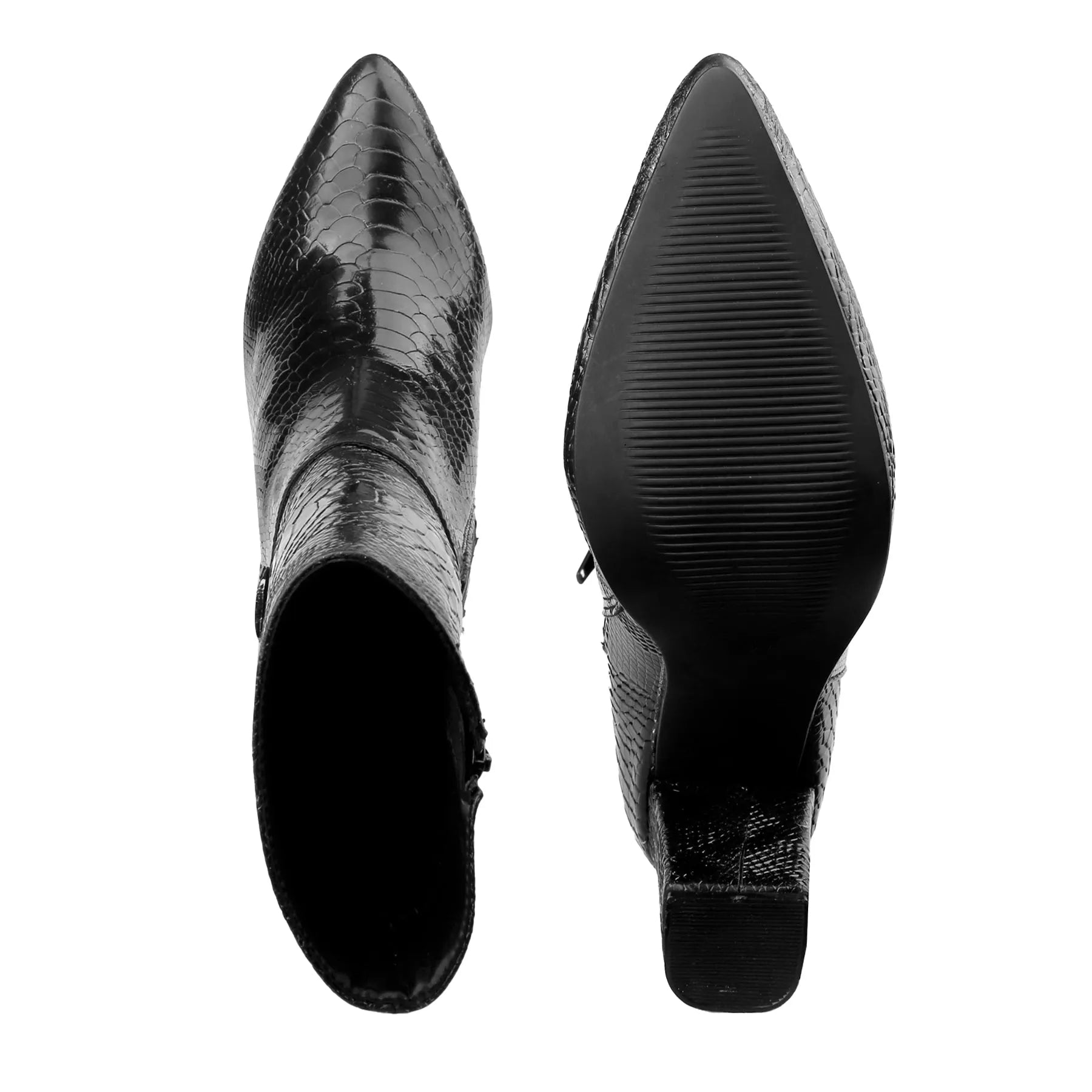 Black vegan ankle boots women luxury vegan footwear all-day style