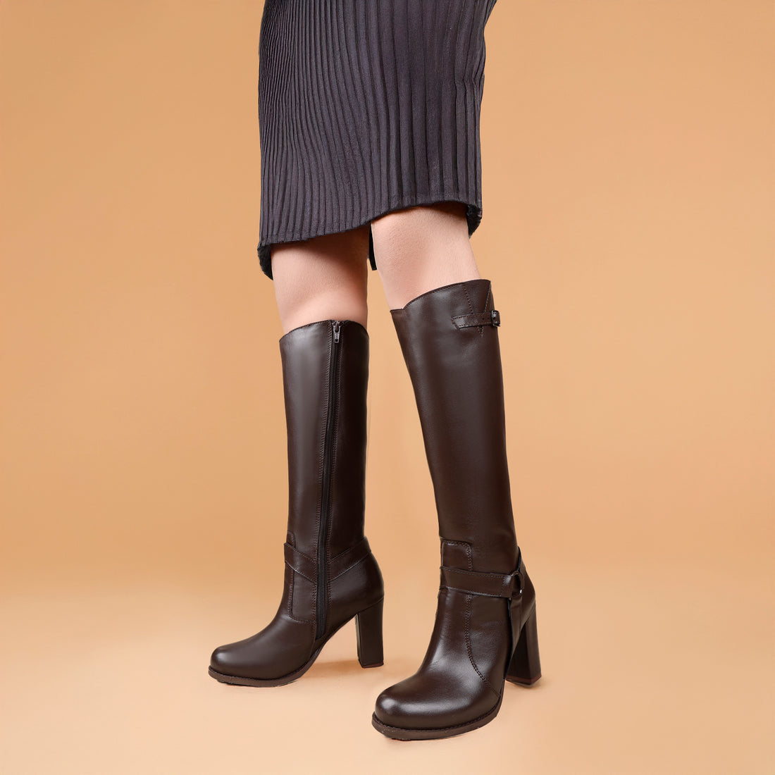 Women's Classic Knee-High Boots – Stylish & Comfortable Long Boots for All-Day Wear