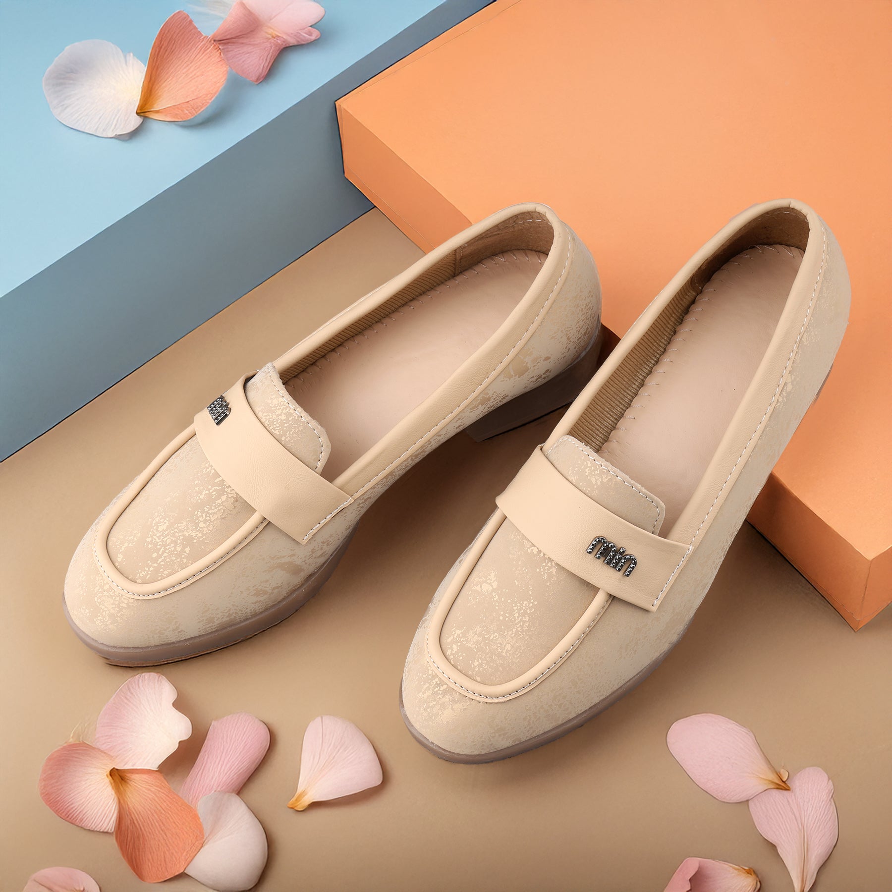 Marco Bellorri Womens Classic Loafers for Everyday Wear