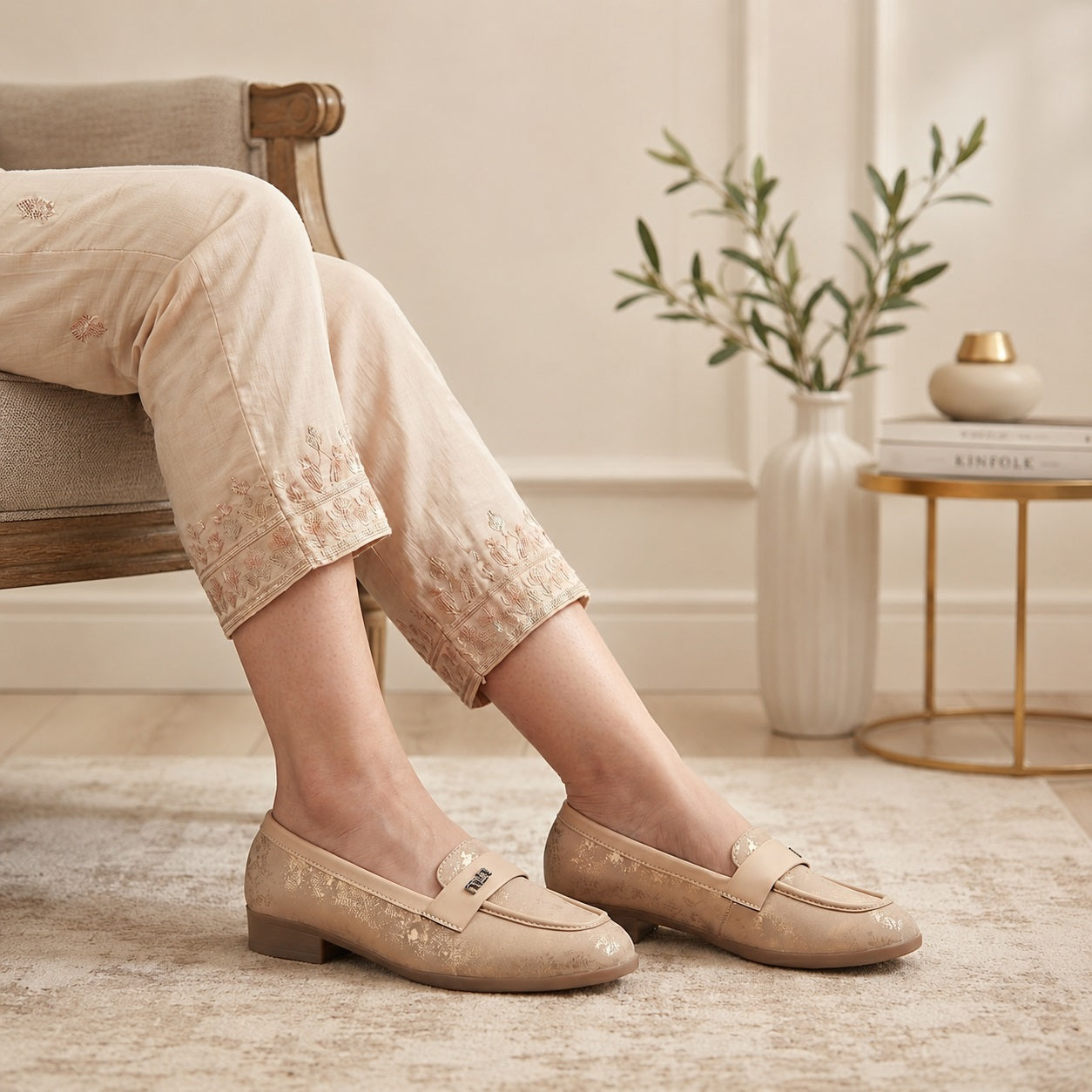 Marco Bellorri Womens Classic Loafers for Everyday Wear