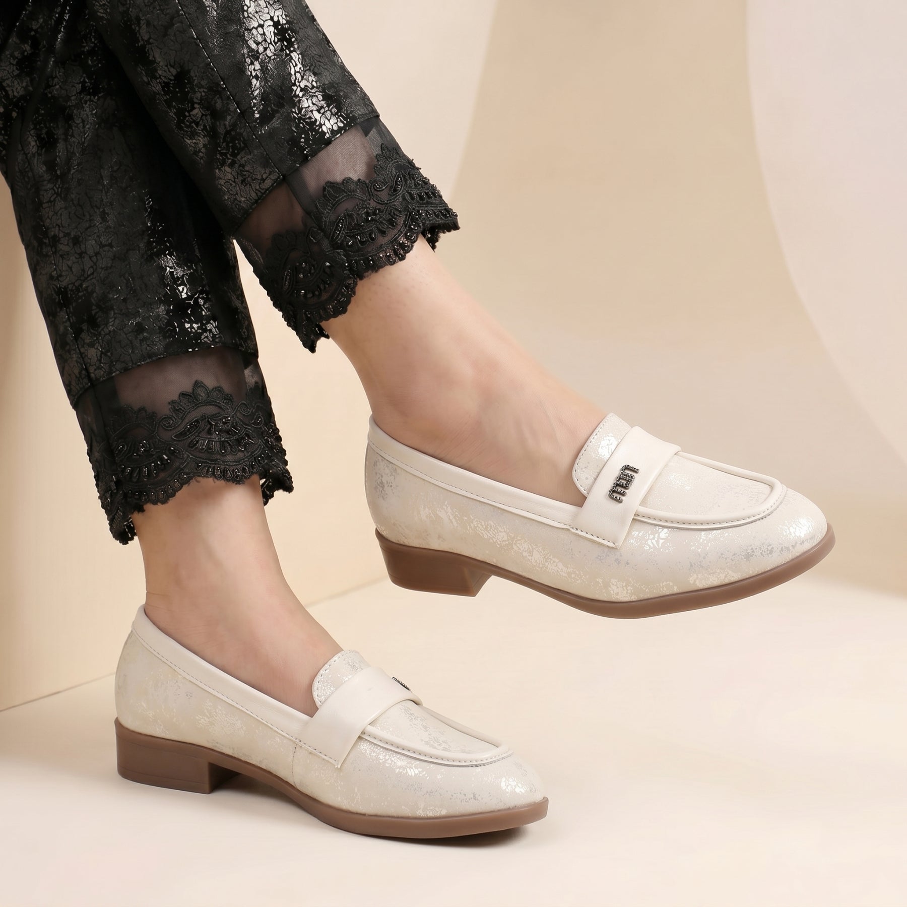 Marco Bellorri Womens Classic Loafers for Everyday Wear