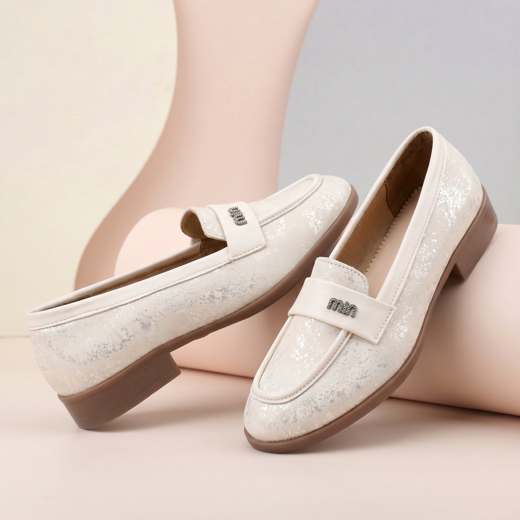 Marco Bellorri Womens Classic Loafers for Everyday Wear