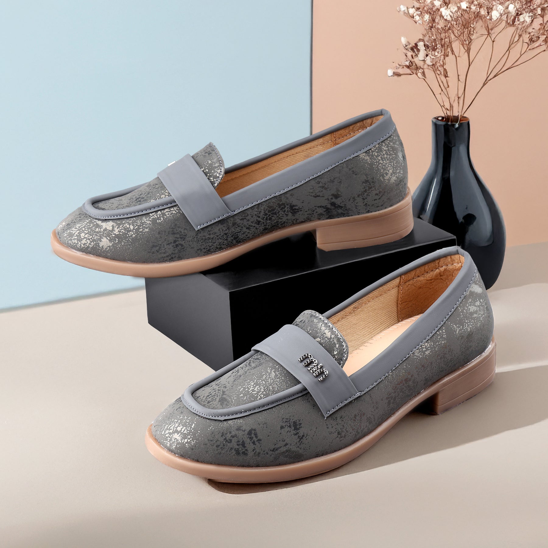 Marco Bellorri Womens Classic Loafers for Everyday Wear