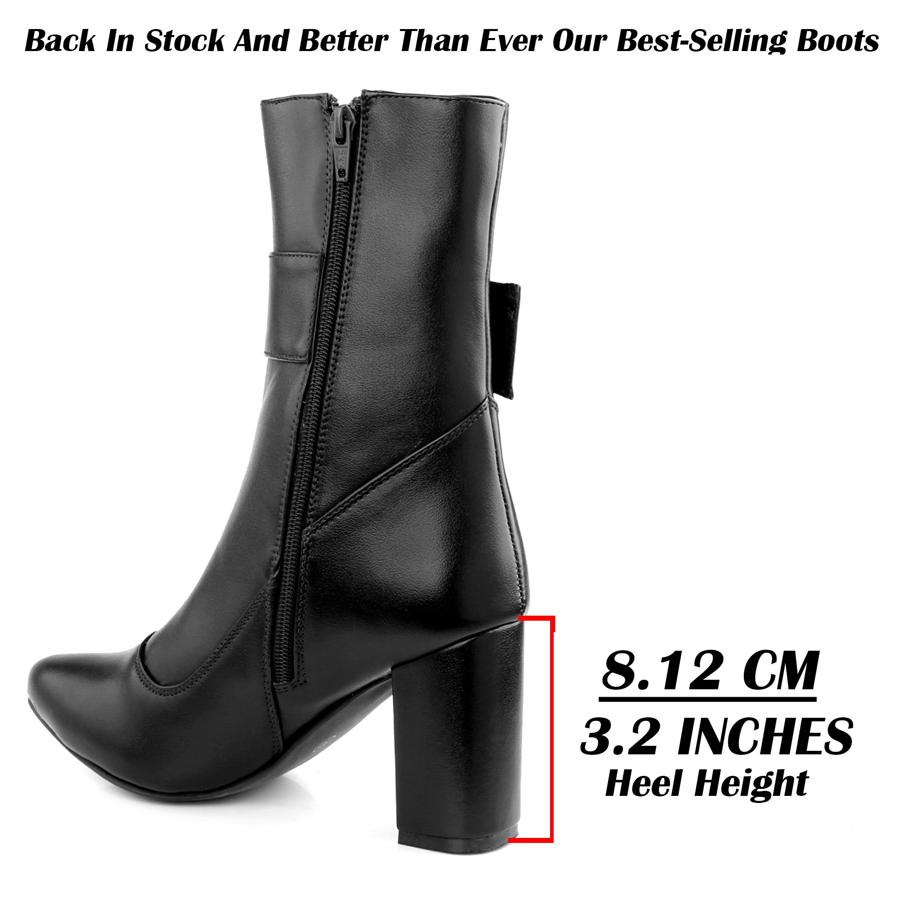 Women's Classy ankle buckle Boots